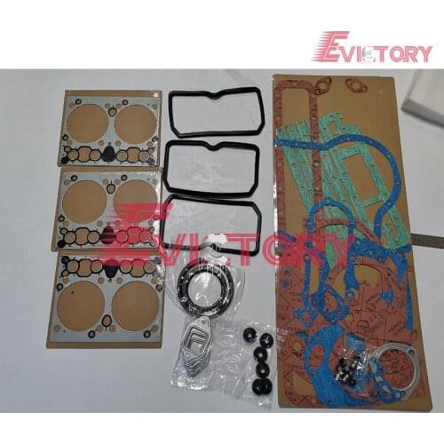 DOOSAN D1146T DE08 DE08TI DE08TIS piston ring + full cylinder gasket kit