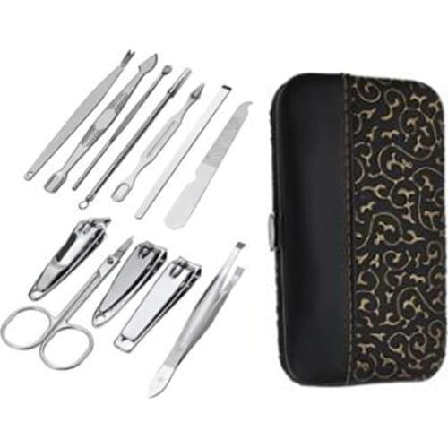 Professional Nail Care kit Manicure Grooming Set with Travel Case