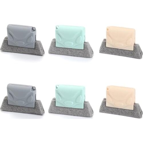 12 Pcs Window Cleaning Brush Door Track Clean Space Tools Dust Cleaner,Window Sill Groove Cleaning Brush