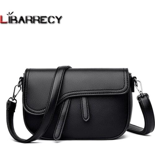 Shoulder Crossbody Bag for Women 2021 Luxury Designer Messenger Bags Pu Leather Fashion Ladies Solid Color Handbags Sac Femme