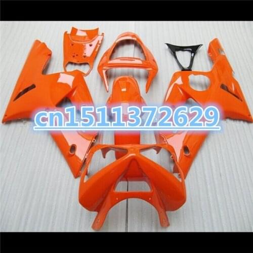 ZX 6R 636 Fairing FOR KAWASAKI NINJA ZX 6R 636 03 04 ZX-6R 2003 2004 ZX6R 03 04 ZX 6R 03 04 fairing kits orange D