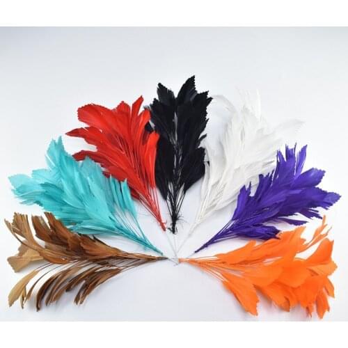 1 Bunch Goose Feathers Flower Feathers Jewelry Making Pheasant Feathers for Crafts Sewing Wedding Accessories Plume Decoration