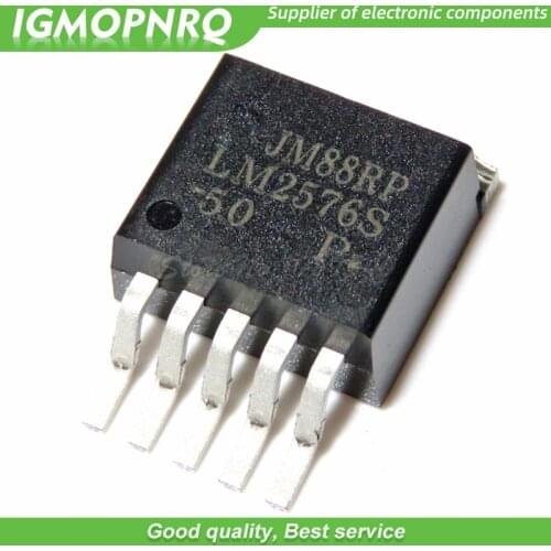 10pcs LM2576S-5.0 TO263 LM2576SX-5.0 TO-263 LM2576-5.0 5V