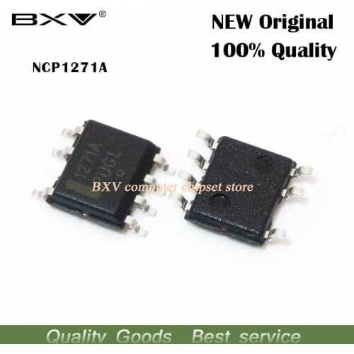 10pcs NCP1271 SOP8 NCP1271A SOP NCP1271ADR2G 1271A