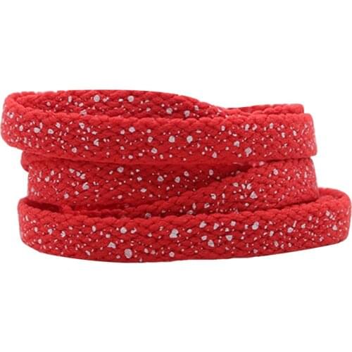 100 Pairs/Lot) Weiou Sports Shoelaces Splatter Flat Shoe Laces Custom White Shoelace Replacement Boot Laces Speckled Wholesales