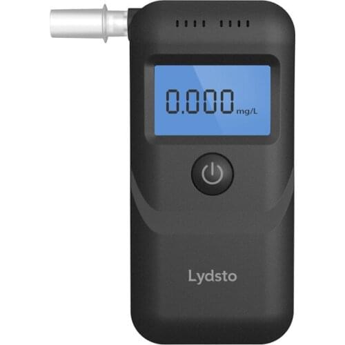 LAMJAD Alcohol Tester Handheld Digital Alcohol Breath Tester Breathalyzer Analyzer LCD Display Mini Blowing Tester