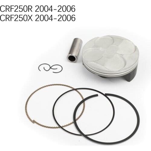 Artudatech Standard 78mm Engine Piston Rings Pin Kit For Honda CRF250R CRF250X CRF 250R 250X 2004 2005 2006 Parts