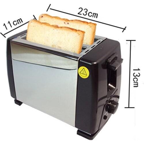 Multifunction Breakfast Maker Machine 2-Slice Automatic Bread Toaster Household Kitchen Baking Breakfast Maker Machine Kitchen