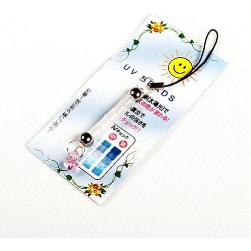 New Cell phone 5UV Test Ultraviolet Radiation Intensity Test Reflect Mobile Phone Straps