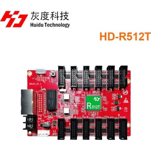 Huidu R512T Full Color Receiving Card Replace HD-R501 R512 Work with huidu C15C C35C A3 T901 Sending card