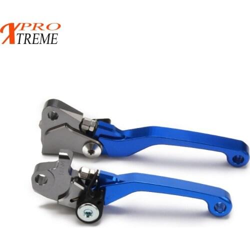 Motorcycle CNC Billet Pivot Foldable Brake Clutch Levers For YAMAHA YZ125 YZ250 2015 2016 2017 YZ250F YZ250X YZ426F YZ450F