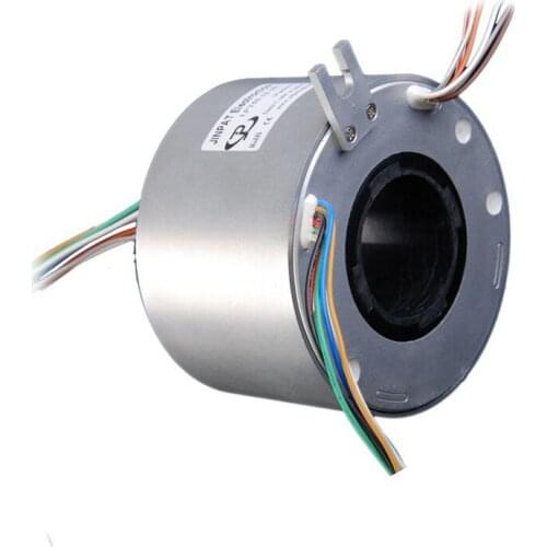 Gold To Gold Contact Through Bore Slip Ring Rust Resistant Trouble-Free Service And IP44 For Electrical Sensor