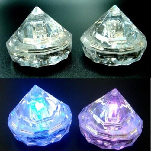 Costume Leds Gafas Led for party Hot 24pcs Diamond Led Colorful Induction Light Bar Wedding Into The Water Gifts