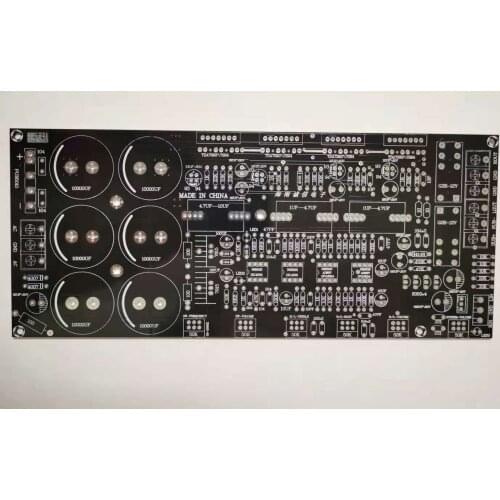 TDA7293 7294 4 Abreast 2.1 Channel 200W+100W+100W Subwoofer Power Amplifier Circuit PCB Empty Board With Horn Protective