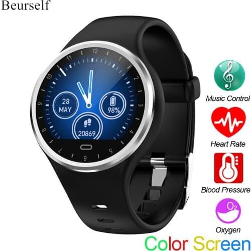 Smart Watch M8 Waterproof Fitness Tracker Heart Rate Monitor Bluetooth Clock Sport Bracelet Color Screen Health Android iOS Band