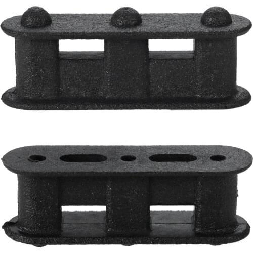 2Pcs SUP Board 3-hole Footstrap Insert Windsurfing Board Footstrap Insert Stand Up Paddle Surfboard Surfing Accessories Plastic