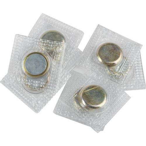 10 sets of invisible magnetic buckle magnet fixed handbag cloth buckle hidden sewing wallet closure DIY sewing tool 13/15*2mm