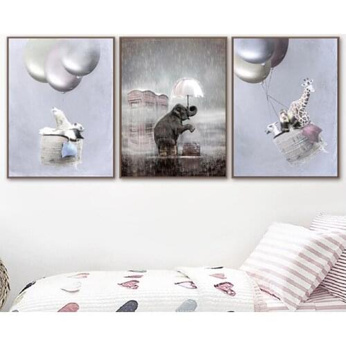 3pieces Full square round Drill Animal Bear Giraffe Elephant 5D Diy Diamond Painting Cross Stitch Mosaic Art EmbroideryZP-369