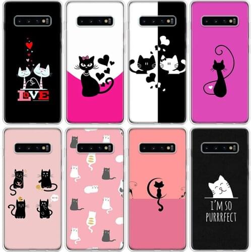 Best Cat Mom Ever Phone Case For Samsung Galaxy S20 Ultra S10E Note 10 9 8 S9 S8 J4 J6 J8 Plus + Lite S7 S6 Cover Coque Capa