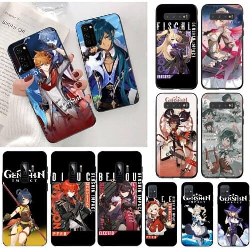Game Genshin Impact Phone Case for Samsung Galaxy S20 FE plus Ultra S6 S7 edge S8 S9 plus S10 5G lite 2020