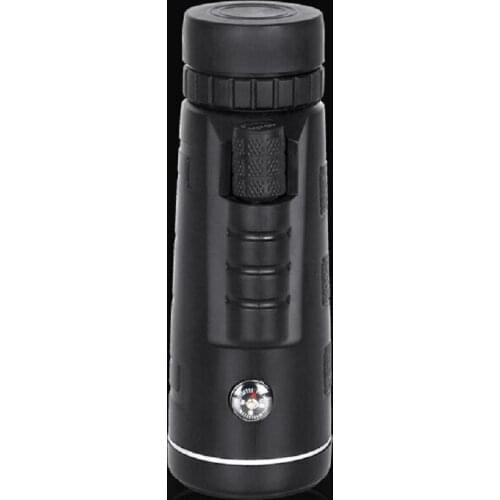 High-power high-definition low light night vision compass New 40X60 Monoscope Outdoor Travel Folding Binoculars Telescope