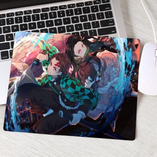 Kimetsu No Yaiba Mouse Pad Gamer Hot Sales Gaming Mouse Pad Anime Notebook Accessories High-end Laptop Desk Mat Table