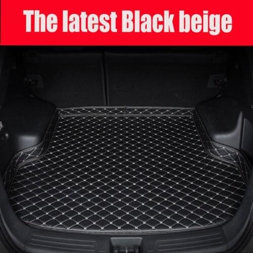 Custom fit car Trunk mats for Volkswagen CC Eos Golf Passat Tiguan sharan 5D carpet floor liner