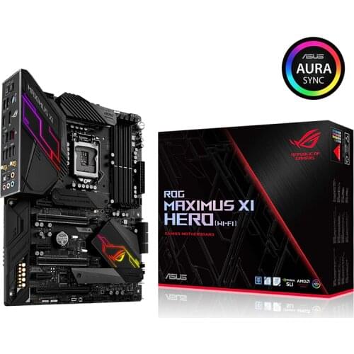 New ASUS ROG Maximus XI Hero M11H motherboard DDR4 LGA 1151 USB2.0 USB3.1 HDMI 64GB Desktop original motherborad