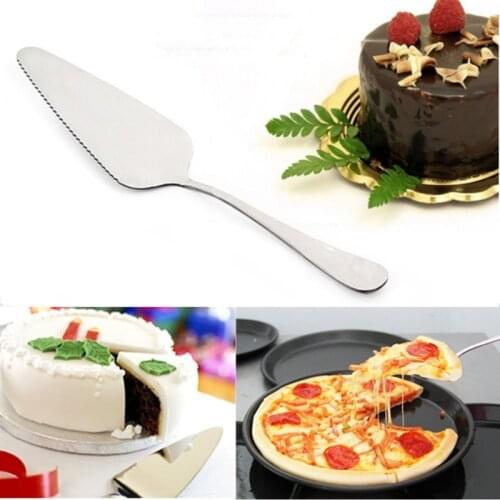New 5pc Steel Cake Shovel Triangle Pizza Cheese Shovel Cake Lifter Server Pizza Spade Bread Spatula Kitchen Baking Tools 9inch