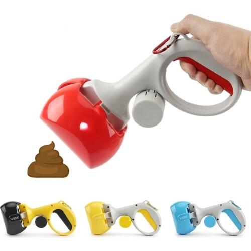 Portable Pet Pooper Scooper Dog Waste Scoop Sanitary Pickup Remover for Outdoor Cleaning Puppy Cat