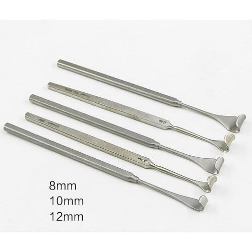 Eyelid retractor Titanium alloy cosmetic and plastic tools Double eyelid instrument rake type eye bag retractor Surgical practic