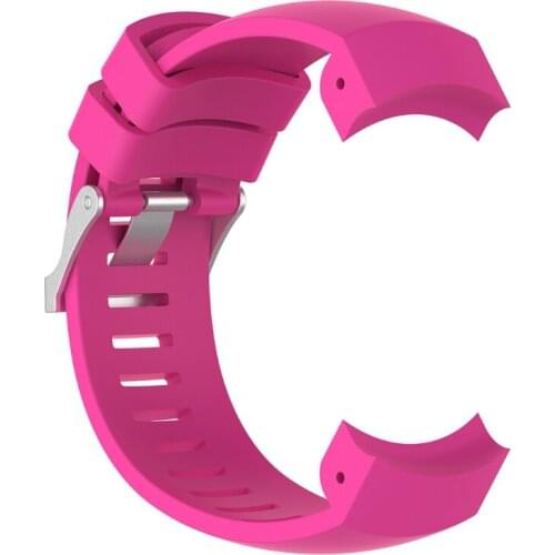 Silicone Replacement Wrist Band Strap for suunto Core ALU Black Sports GPS Watch Dropshipping