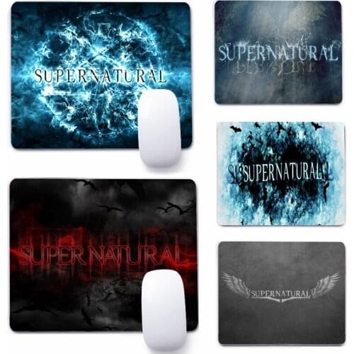 Supernatural Logo Mouse Pad Deskpad Gaming Writing Desk Mat Keyboard Mats For Office Home Computer Mousepad