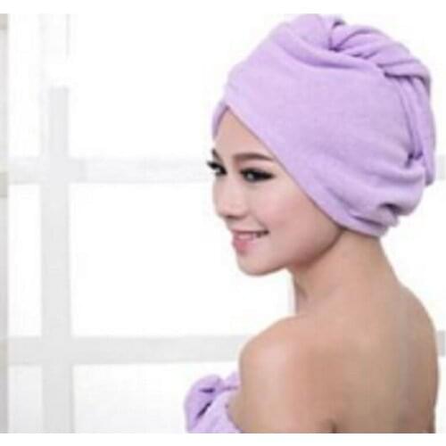 JOYLIVE Microfiber Lady Man Turban Head Wrap Bathing Tools Bath Towel Super Absorbent Hair Drying Lady Soft Shower Cap