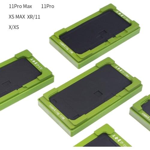 2 in 1 LCD Alignment OCA Laminating Mould for iPhone X XR XS XSMAX iPhone 11/Pro/ProMax Touch Screen Front Glass Repair Mold