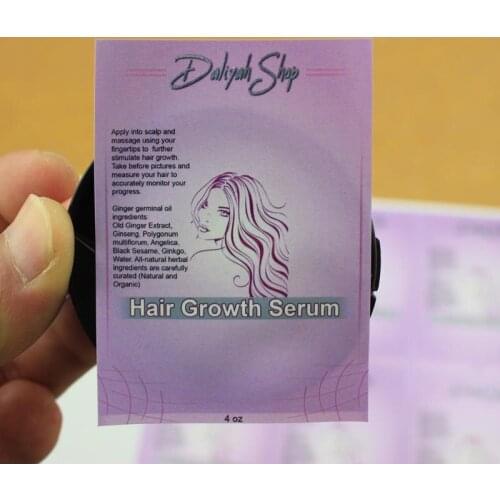 Customized Direct manufacture customized waterproof strong self adhesive roll label