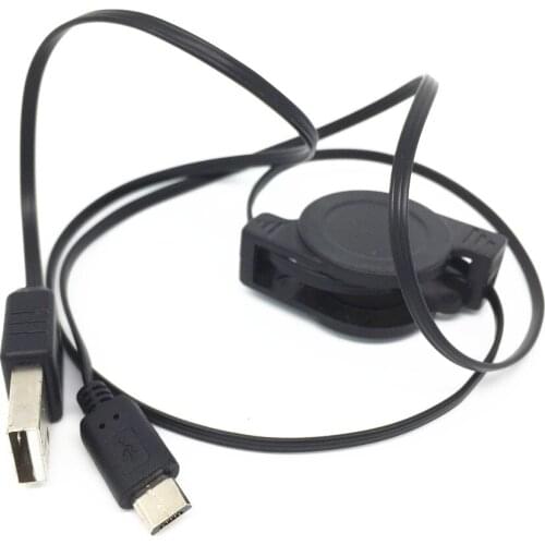 Retractable Micro USB Data Sync Charger Cable for Samsung I5510 Galaxy S Glide I9220 I9100 I9268 S6108 S6500D
