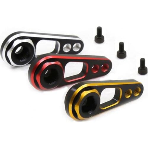 Aluminum Alloy 25T Metal Double-Headed Steering Servo Arm for RC Car Boat Toy Metal Double-Headed Steering