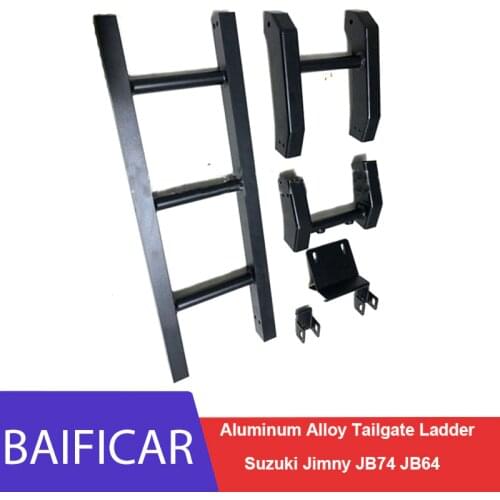 Baificar Brand New Aluminum Alloy Tailgate Ladder Door Tail Ladder For Suzuki Jimny JB74 JB64 2019