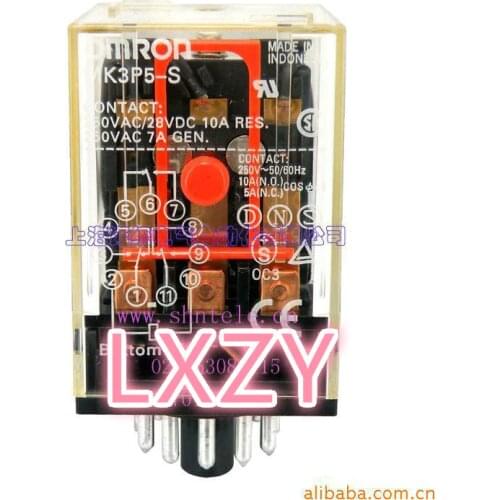 Free Shipping 1pcs/lot Original ( Indonesia ) General Purpose Relay MK3P5-S 24VDC.24VAC.120VAC.220VAC