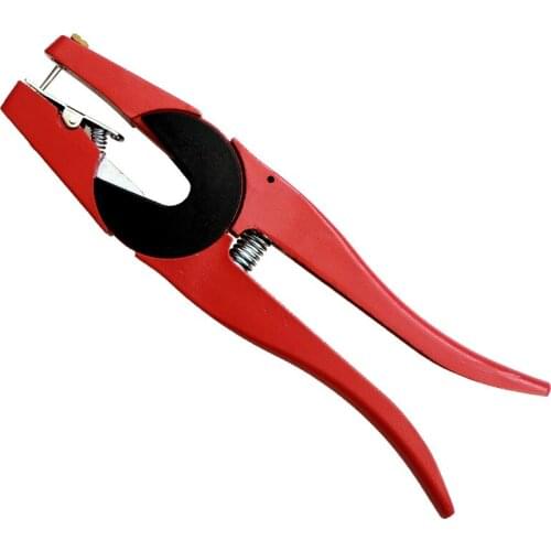 Ear Tagger Automatic Lock Ear Tag Pliers Practical Metal Goat Ear Tag Clamp Marker Applicator Animal Identification Tools