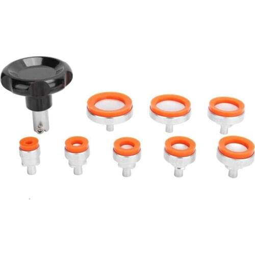 Watch Back Case Cover Opener Professional Screw Back Case Watch Opener Suction Kit with 8 Dies Watch Repairing Tool for Watch