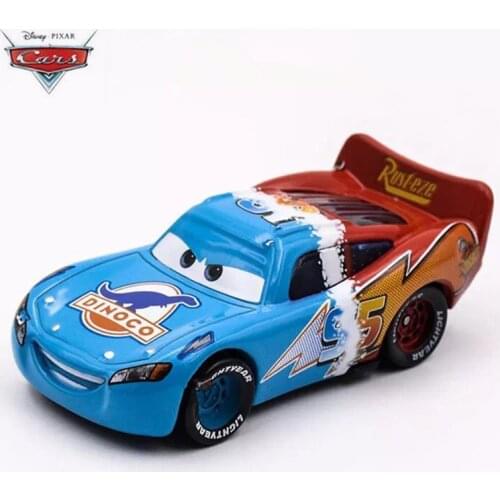 Disney Pixar Cars 3 No.95 Lightning McQueen Double Color 1:55 Diecast Metal Alloy Toys Car For Kids Best Gifts Jackson Storm