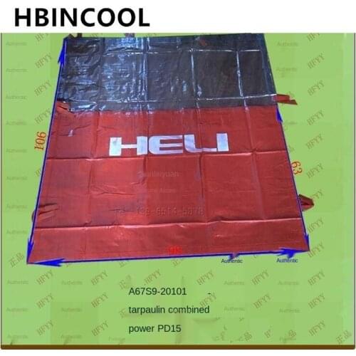 For forklift accessories forklift tarpaulin / awning roof Heli electric forklift CPD15 A67S9-20101 high quality accessories