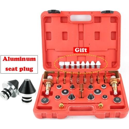 Automobile Air Conditioning Leak Detection Tool Aluminum Seat Plug Car Air Conditioning Refrigerant Leak detection Repair Tools