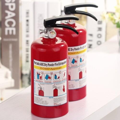 Creative Money Box Fire Extinguisher Piggy Bank for money Plastic Decoration Coins Piggy Bank Gift Safe Money Box desktop decor