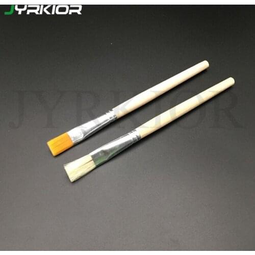 Round Handle Small Brush, Soft brush, Mobile Phone Maintenance Dusting Brush, Motherboard BGA Rework Soldering Oil Cleaning Tool