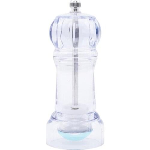 Pepper Grinder- Acrylic Salt and Pepper Shakers Adjustable Coarseness by Ceramic Rotor kitchen accessories
