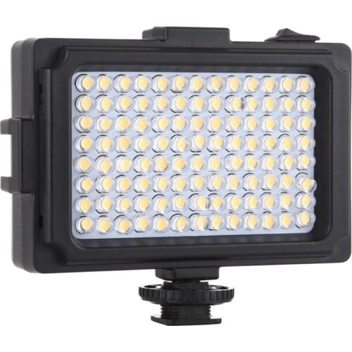 104 LED 1800LM Photography Video & Photo Studio Light with White Orange Magnet Filters Light Panel for Canon,Nikon,DSLR Cameras