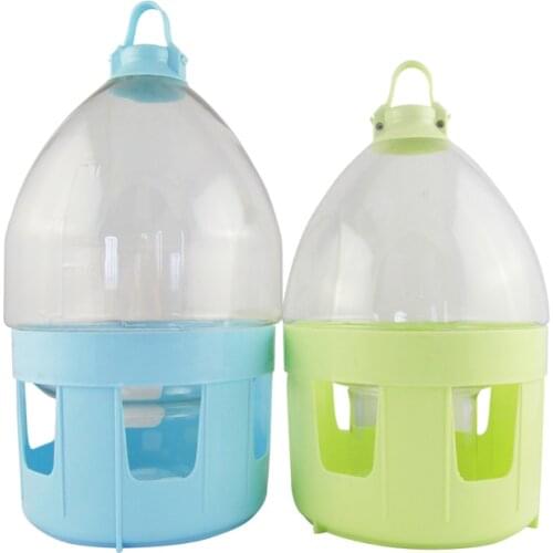 2L/4L/6L/8L Pigeons Feeder Water Dispenser Dove Drinker Pot Plastic Pet Water Container Birds Supplies Tools Accessories